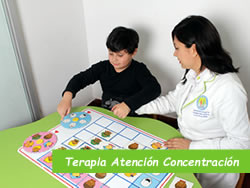 Terapia atenci&oacute;n concentraci&oacute;n