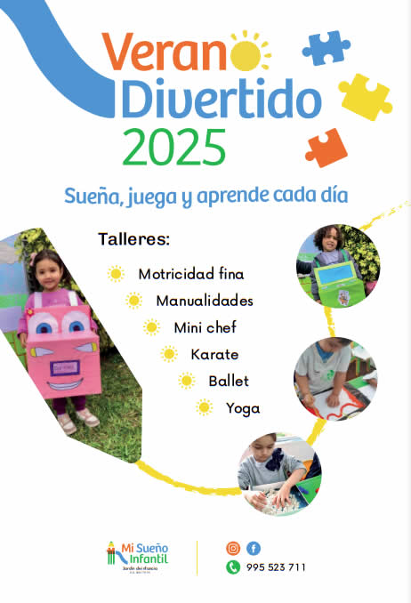 Nido Mi sueño infantil - Verano 2025 - San Borja